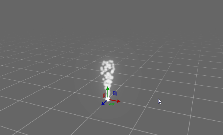 Moving emitter
